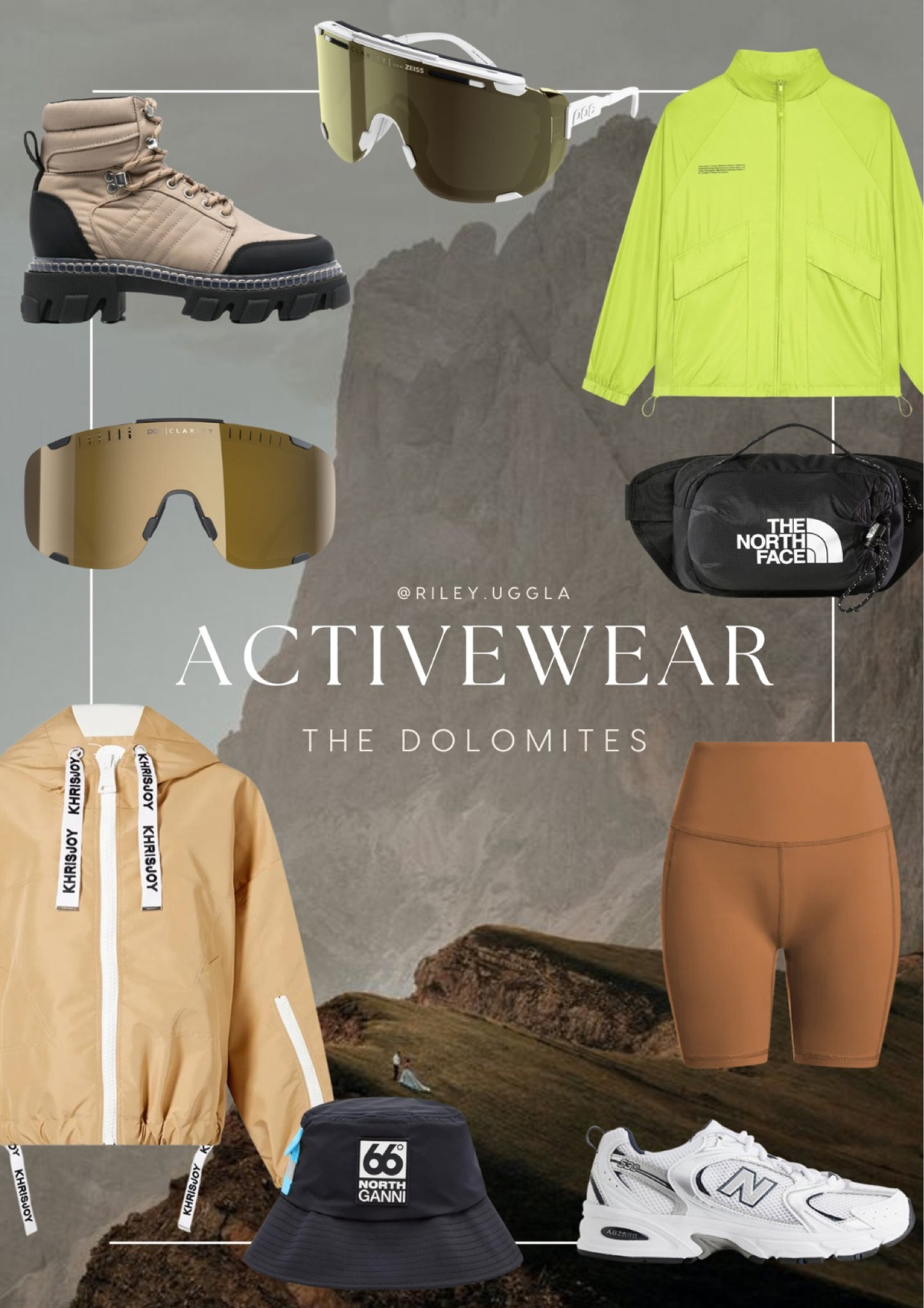 ACTIVEWEAR EDIT 🏔️

A late summer trip to the Italian mountains called for a serious reboot of my activewear. Exploring the Dolomites on bikes and on foot in varying weather conditions meant clothing had to be as practical as it was stylish. Here’s everything I packed… Buone vacanze!
.
.
.
.

Activewear, trekking gear, hiking fashion, cycle wear, cycle shorts, windbreakers, Polarised sunglasses, hiking shoes, waterproof jackets, sportswear,   

#LTKtravel #LTKeurope #LTKfitness
