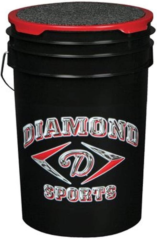 Diamond Empty Ball Bucket with Padded Lid | Amazon (US)