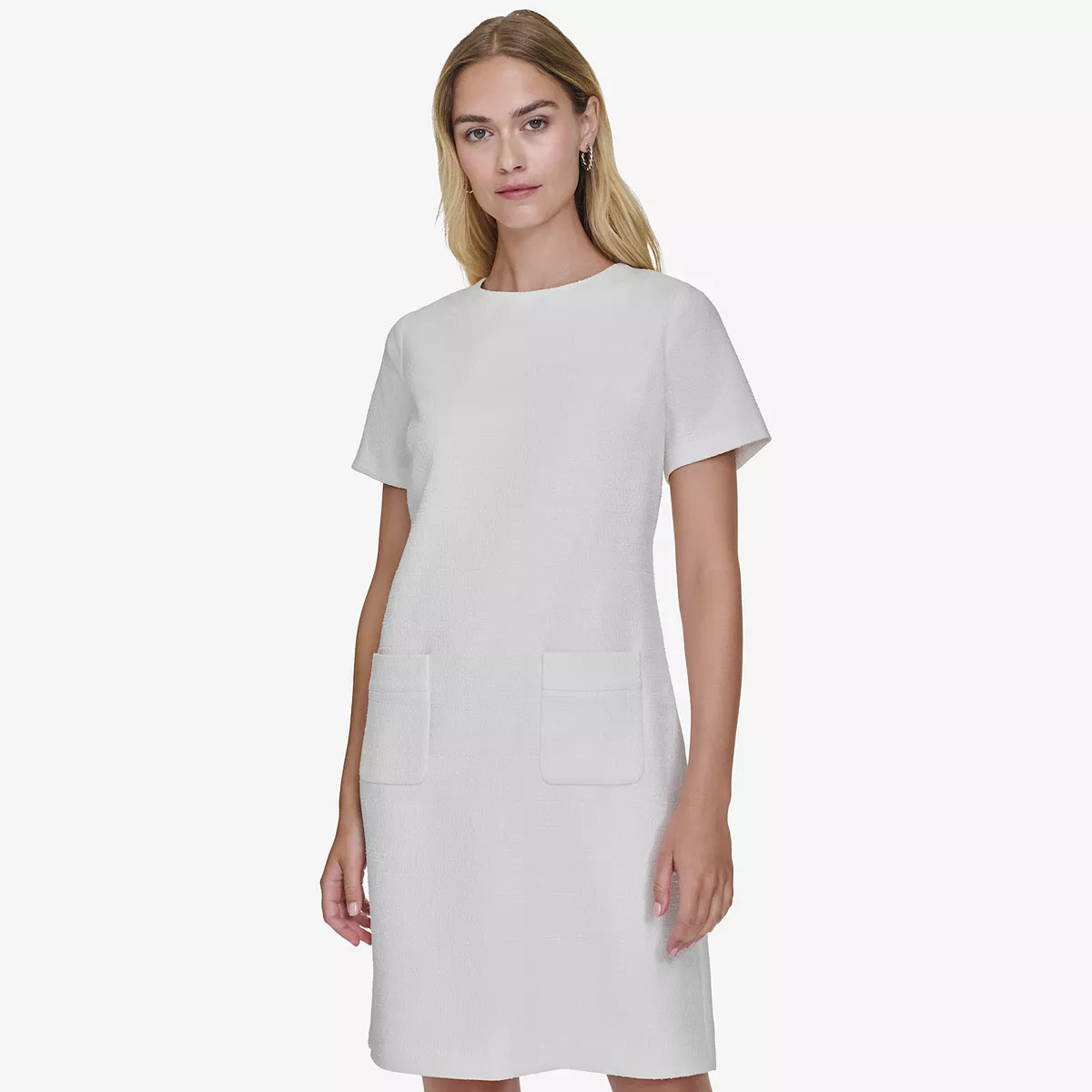 Women's Andrew Marc Short Sleeve Pocket Dress | Kohl's