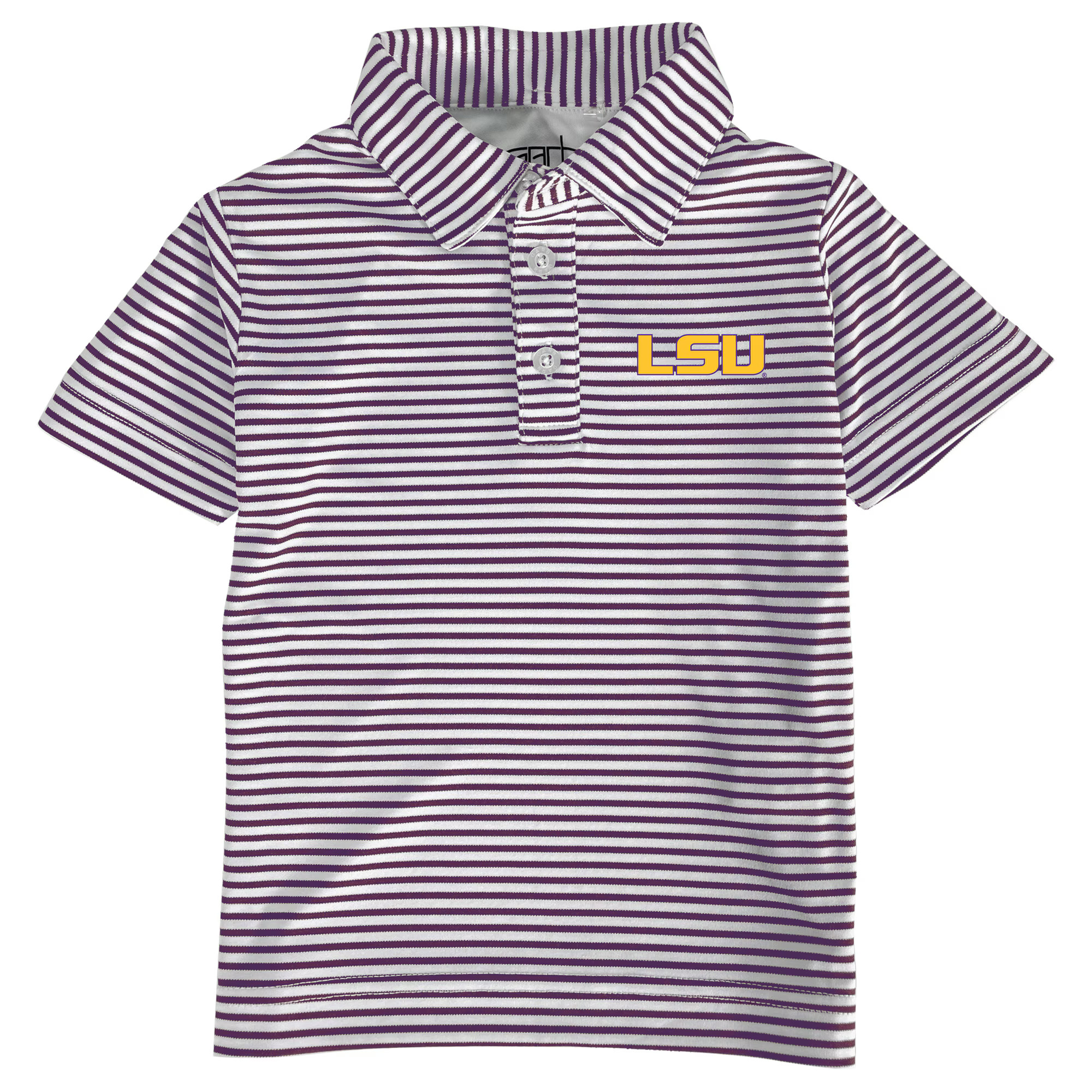LSU Tigers Garb Toddler Carson Polo - Purple/White | Fanatics