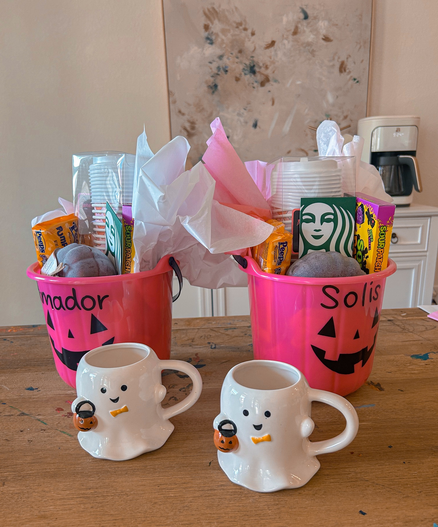 Boo baskets for teachers!! 👩‍🏫👻💖 #teachergifts #boobasketidea 

#LTKHalloween #LTKSeasonal