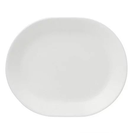 Corelle Livingware 12-1/4-Inch Serving Platter, Winter Frost White (Winter Frost | Walmart (US)
