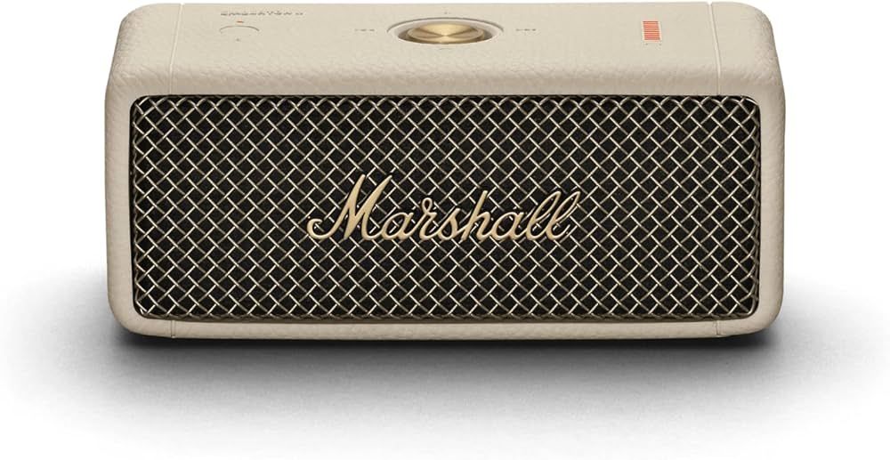 Marshall Emberton II Portable Bluetooth Speaker, Cream | Amazon (US)