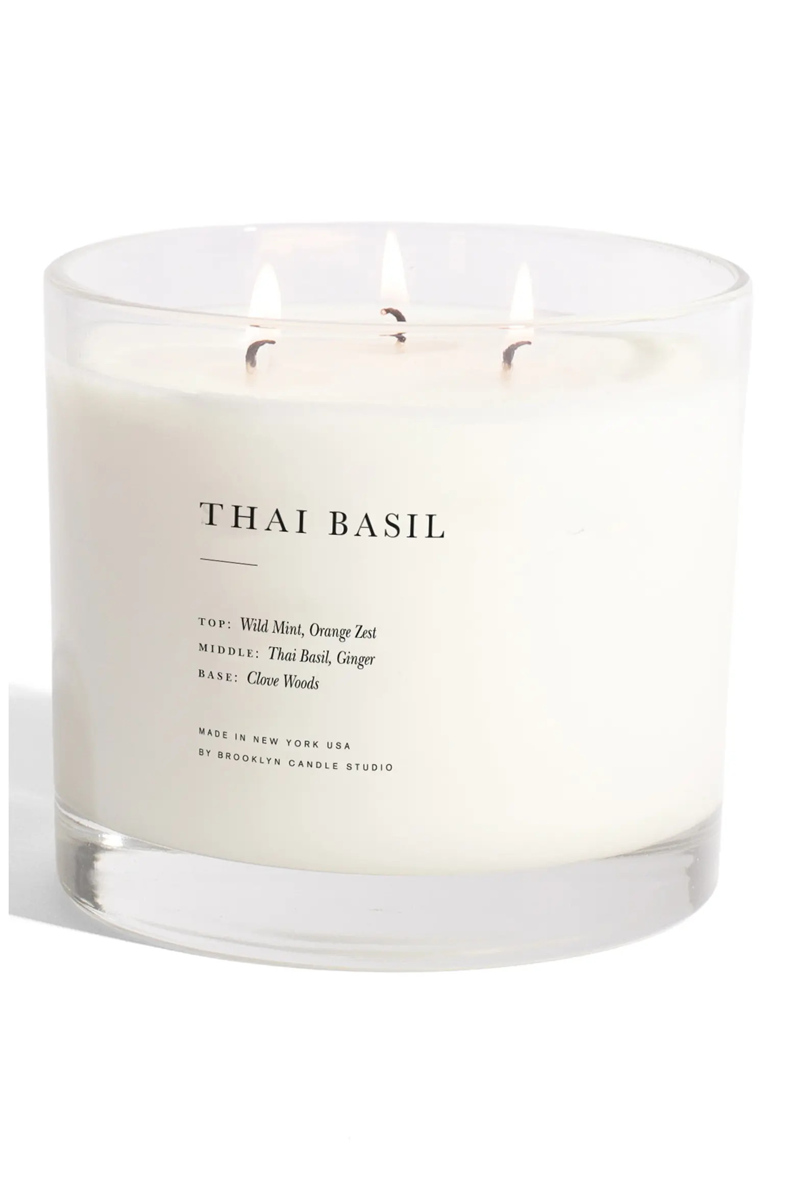 BROOKLYN CANDLE STUDIO Thai Basil 3-Wick Candle | Nordstrom | Nordstrom