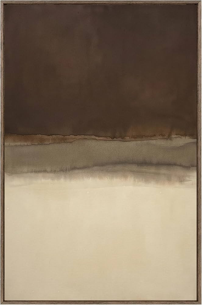 Vaskuro Contemporary Abstract Art, Minimalist Decor, Wood Framed, 36x24in | Amazon (US)