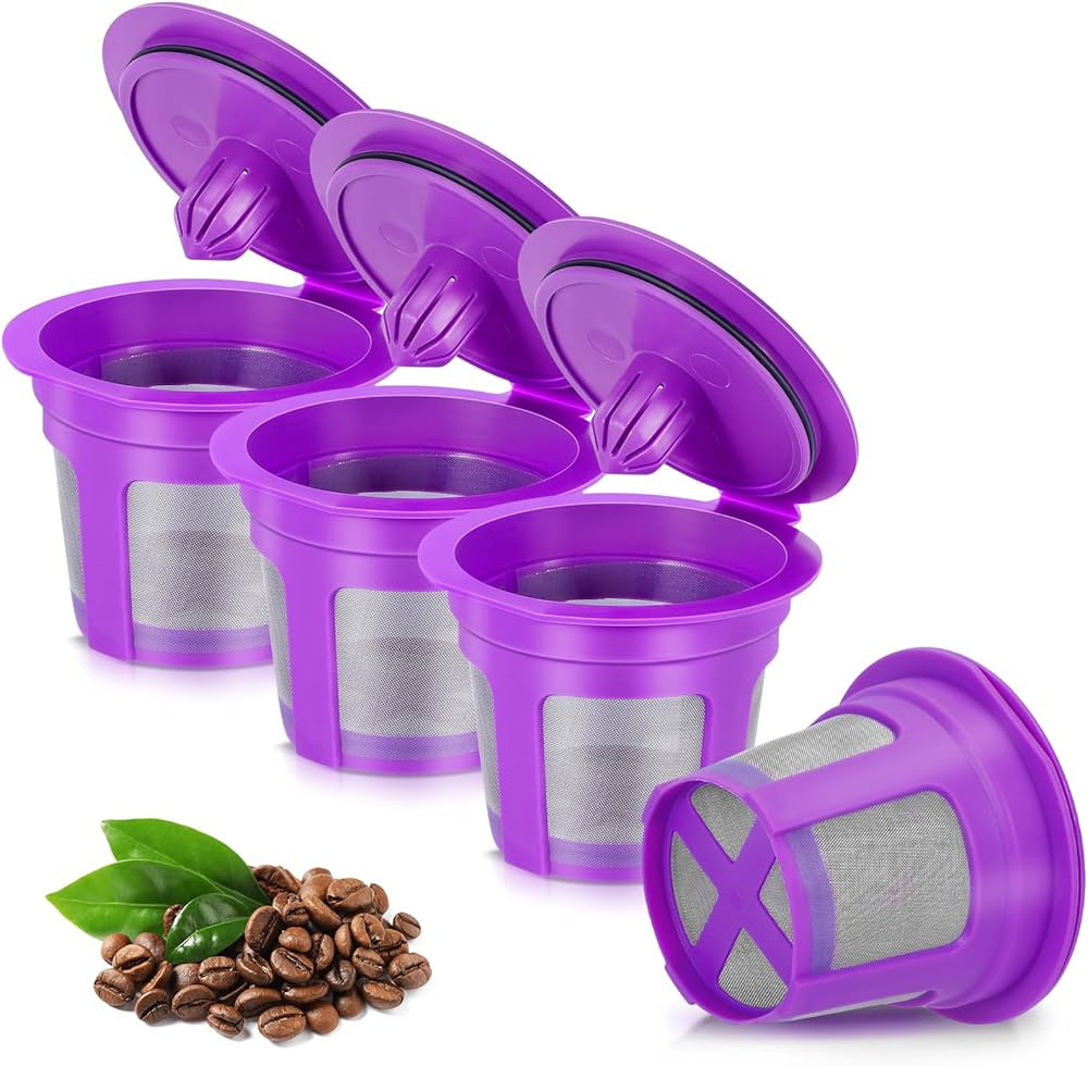 Sanyedou Reusable K Cups for Keurig, Reusable K Cup Coffee Filter Refillable Single K Cup for Keu... | Amazon (CA)