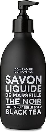 Compagnie de Provence Savon de Marseille Liquid Soap - Black Tea - 10 Fl Oz Glass Pump Bottle | Amazon (US)
