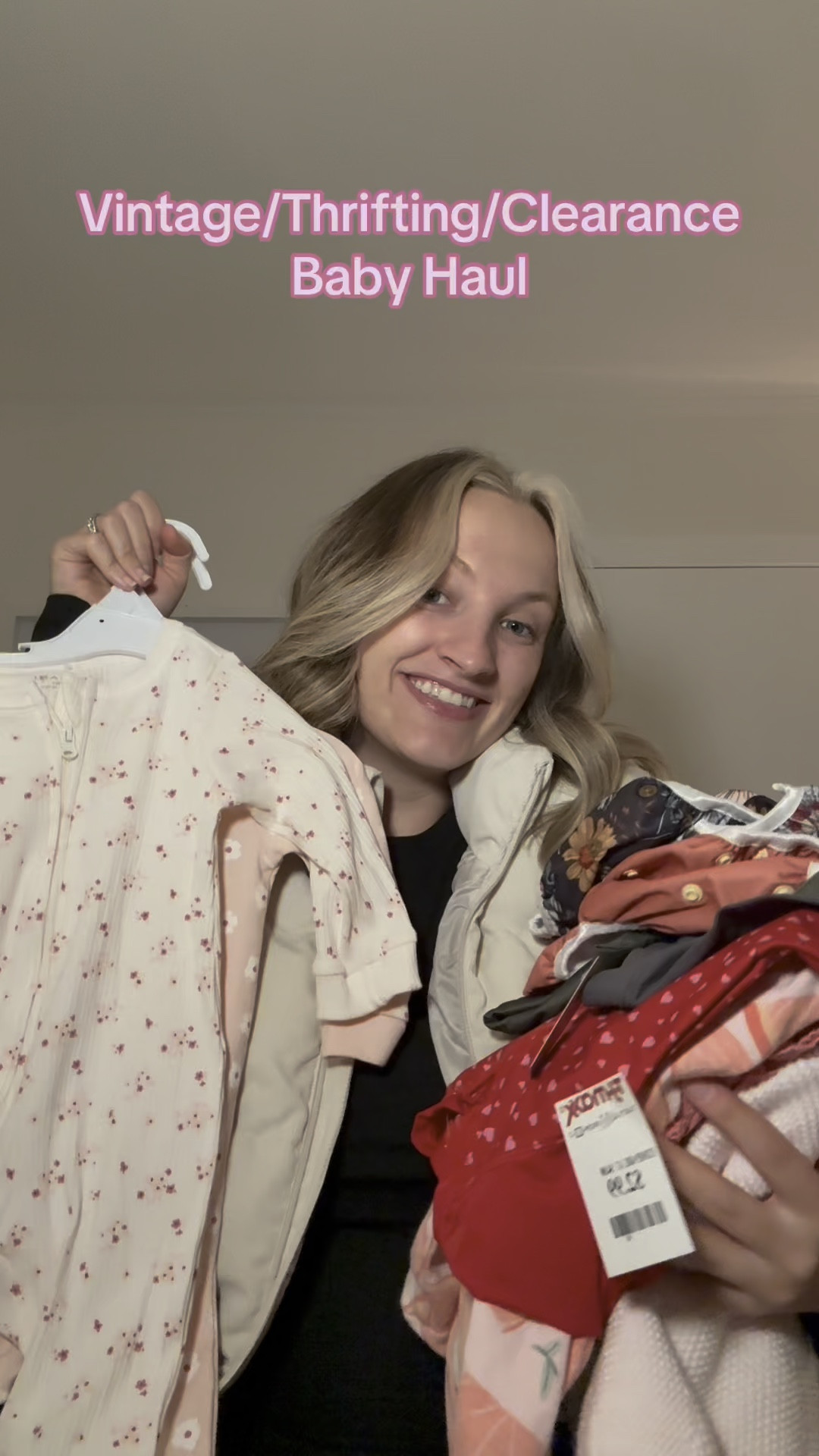 Vintage clearance thrift and reusable diaper haul!! #sustainability 

#LTKSwim #LTKBump #LTKBaby