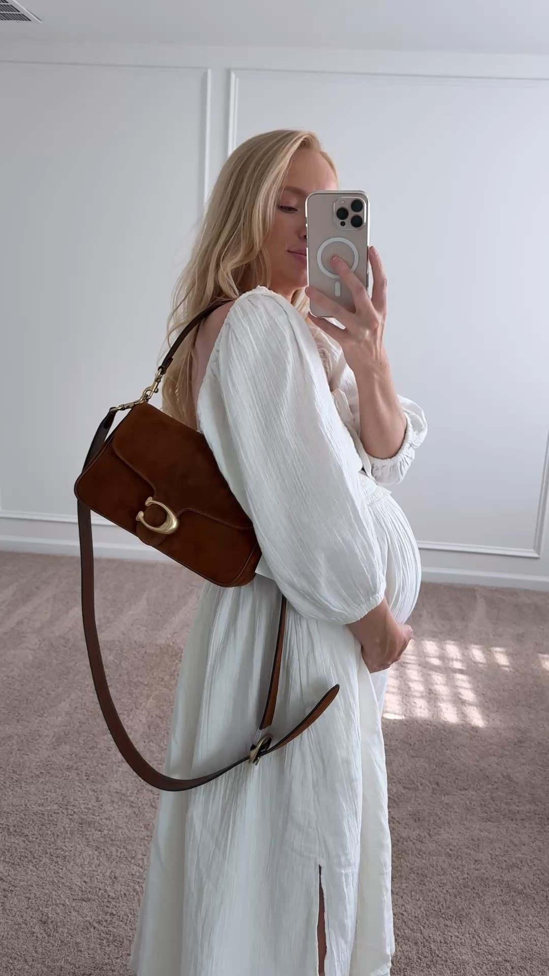 Suede bags are a big trend for the upcoming fall season - love the size of this option from Coach! It sold out at Nordstrom already but I found it at some other retailers


Coach bag // fall fashion // fall trends // currently trending // bump friendly dress 

#LTKItBag #LTKSeasonal #LTKBump