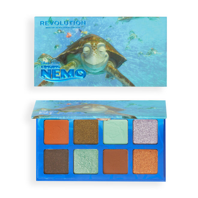 Disney Pixar's Finding Nemo and Revolution Fin, Noggin, Dude Shadow Palette | Revolution Beauty (UK)