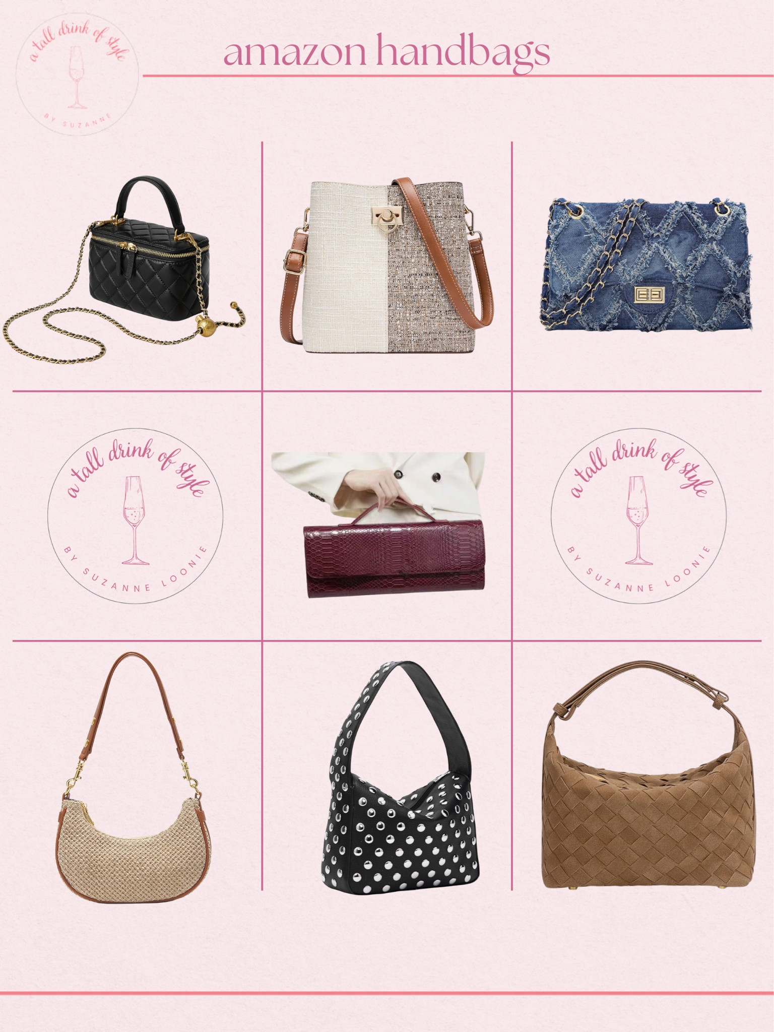 Amazon handbags 

Hi friend! 👋 Thanks for your support! I’m so glad you’re here!
If you're tall, over 40, or just tired of fashion that doesn’t fit your life, you’re in the right place. I share classic, elevated outfit formulas that actually work on tall women (I’m 6’1” for reference!) and help you feel confident getting dressed again.
I am your resource for timeless, elevated fashion for women over 40 (and tall women)
Age: 55
Height: 6’1”
Tops: S/M
Bottoms: 8/10
Dresses: 8/M
Over 50 fashion, tall fashion, workwear, everyday outfits, timeless outfits, Classic Outfits, summer bags, summer must haves, Amazon bags, Amazon finds, Amazon sale, cross body bag, shoulder bag, statement bags, 


#LTKItBag #LTKSaleAlert #LTKSeasonal