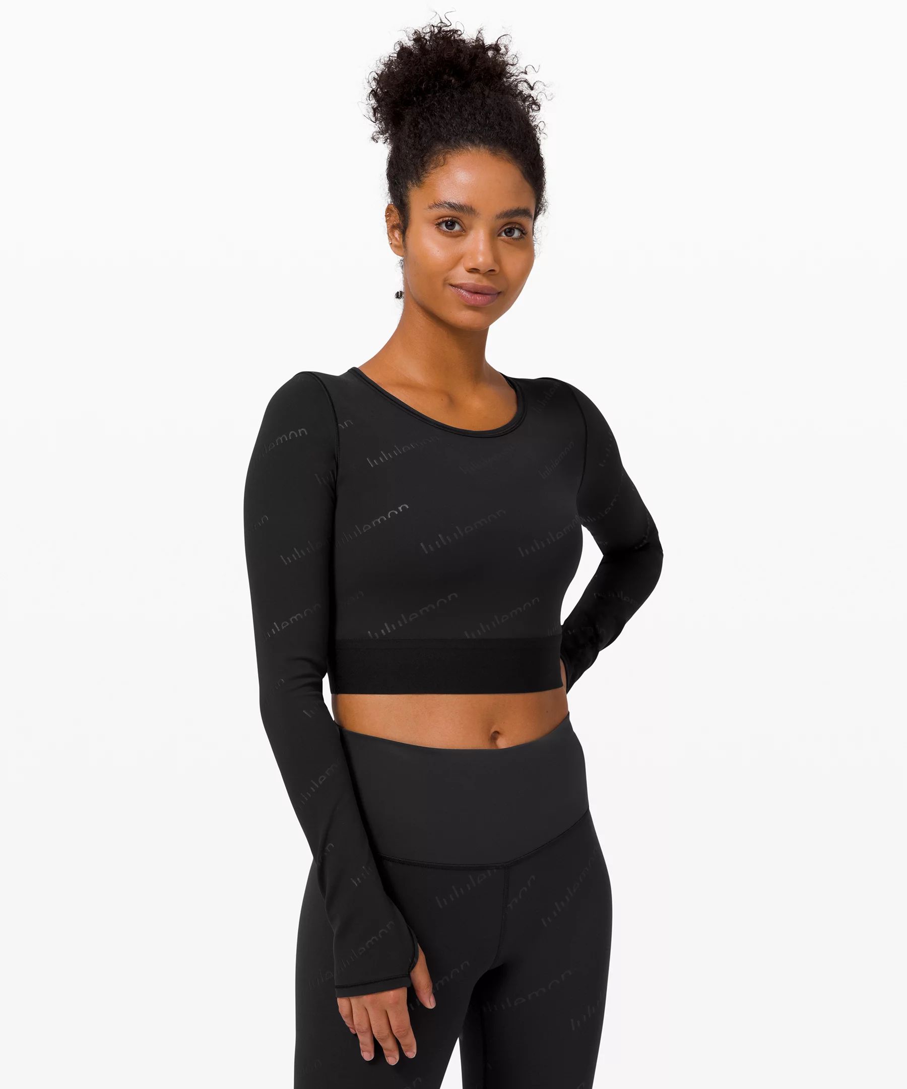 Wunder Train Cropped Long Sleeve Special Edition | Lululemon (US)