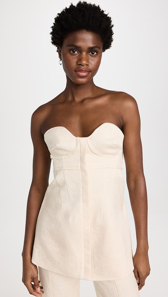 Jacquard Bustier Top | Shopbop