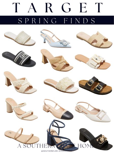 Target new arrivals, spring shoes, spring fashion, sandals, heels, vacation, spring break, resort 

#LTKshoecrush #LTKfindsunder50 #LTKstyletip