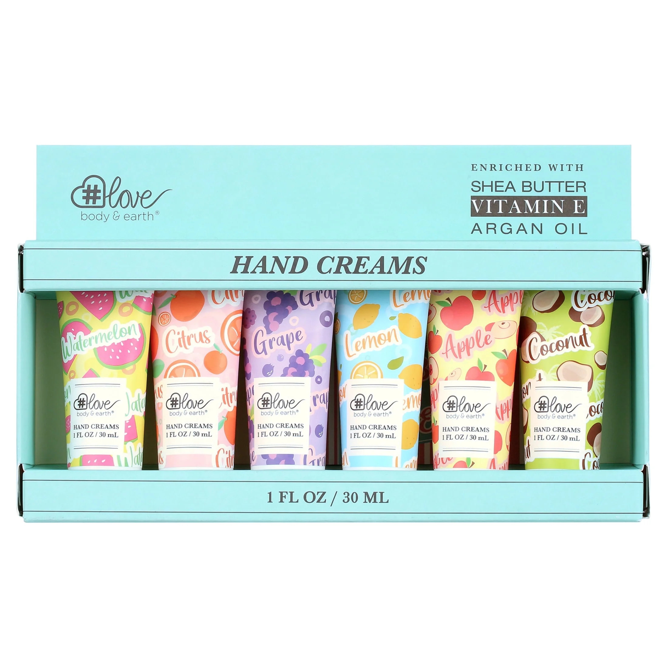 Body & Earth Hand Cream Gift Sets, 6pcs Mini Hand Lotion for Women Skincare Travel Size Christmas... | Walmart (US)