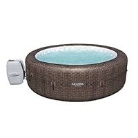 Bestway SaluSpa St Moritz 85 x 28 Inch 5 to 7 Person Outdoor Inflatable Portable AirJet Hot Tub Pool | Amazon (US)