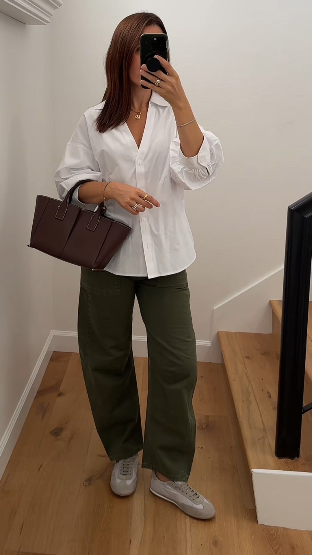 Chic casual workwear outfit 🤎

#LTKootd #LTKgrwm #LTKWorkwear
