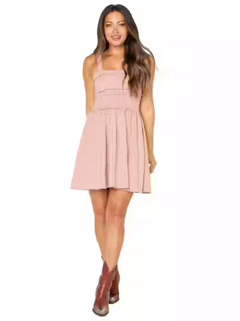 Celebrity Pink Juniors Smock Mini Dress | Walmart (US)