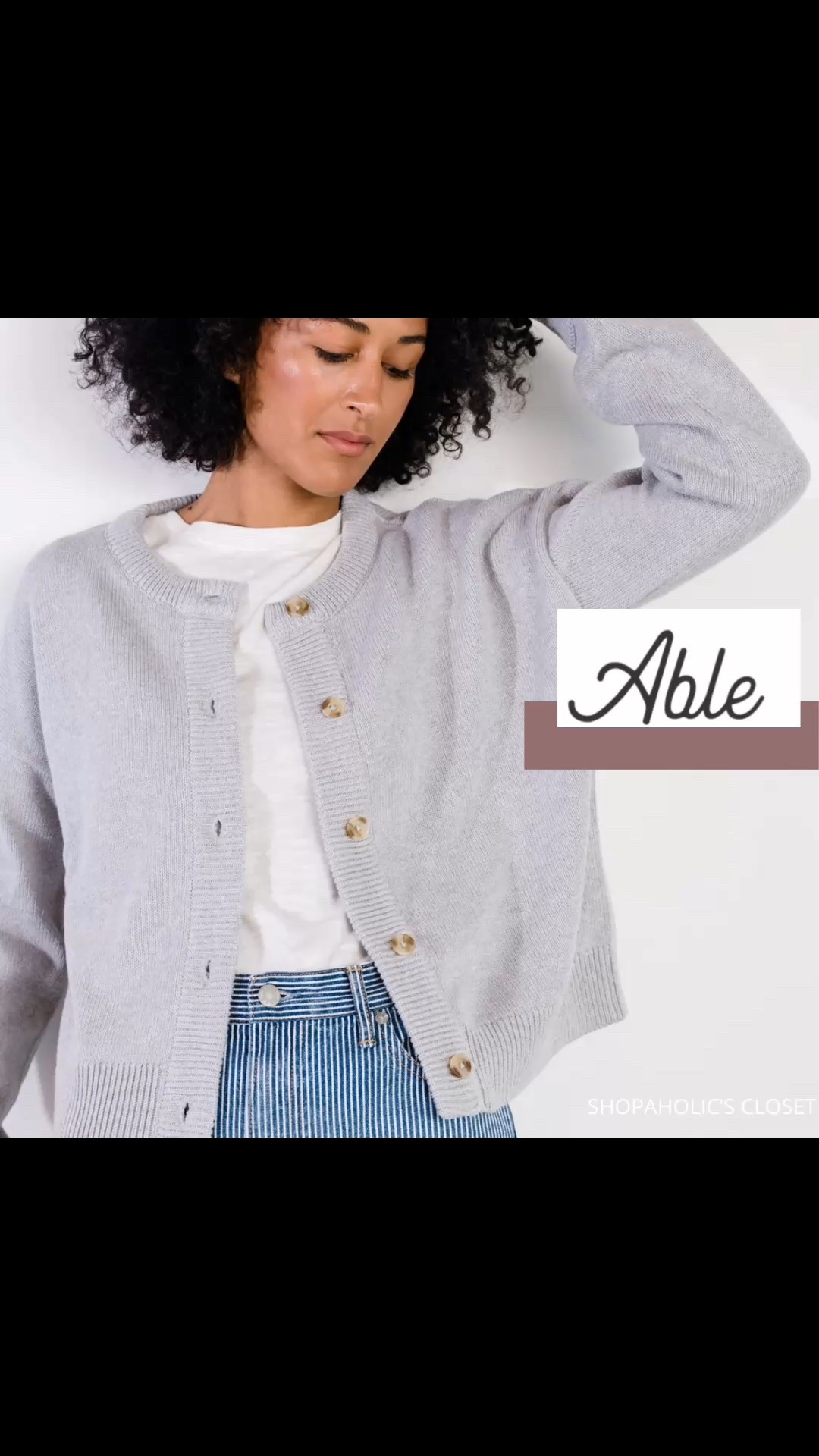 Happy Sustainable Saturday!

At ABLE shop their Anniversary Sale: 60% off! Snag this cute cardigan while you’re there. It’s a fall weather staple.

#shopdeescloset #shopaholicscloset #sustainablesaturday

#LTKWorkwear #LTKStyleTip #LTKSaleAlert