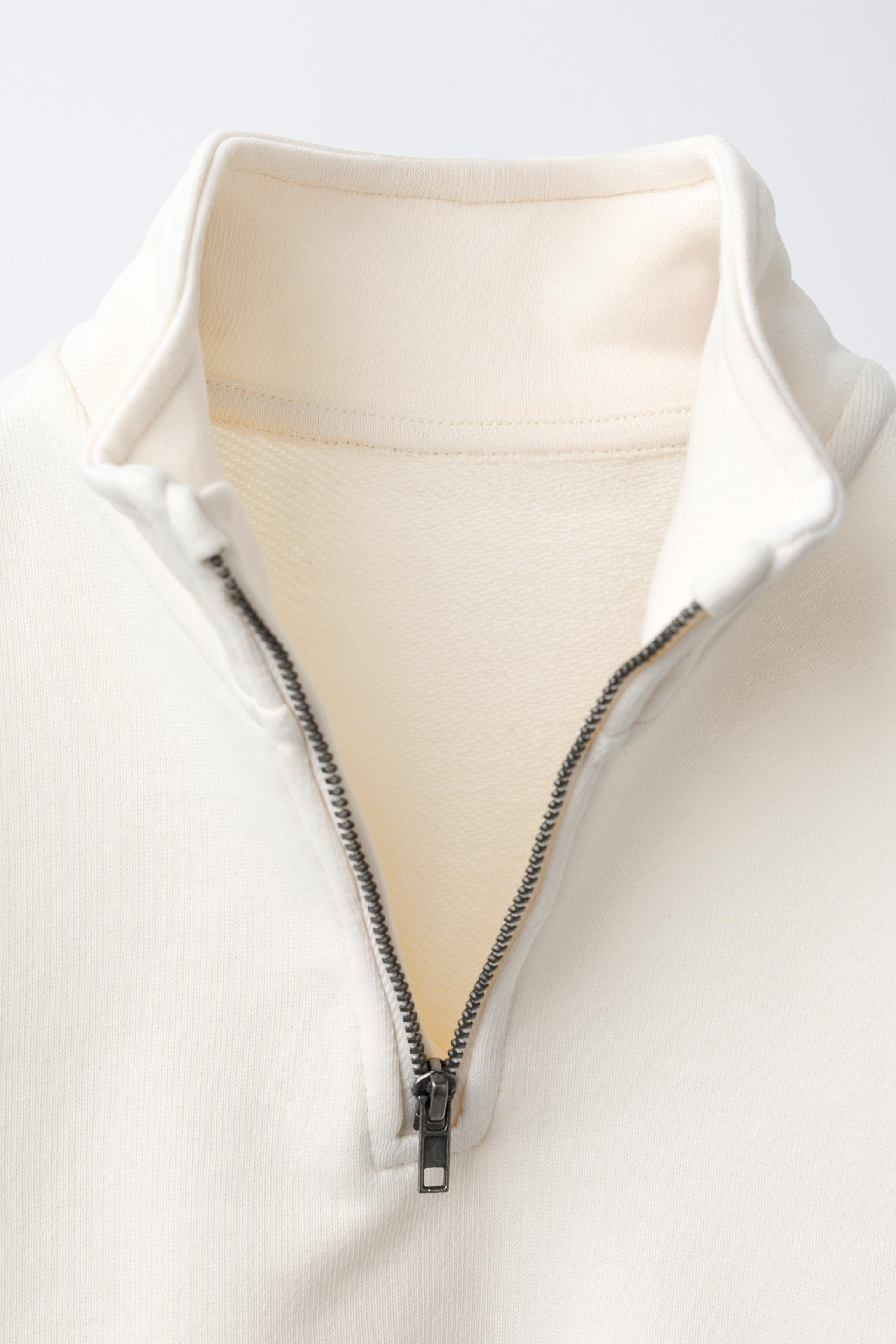 HIGH NECK SWEATSHIRT | Zara US