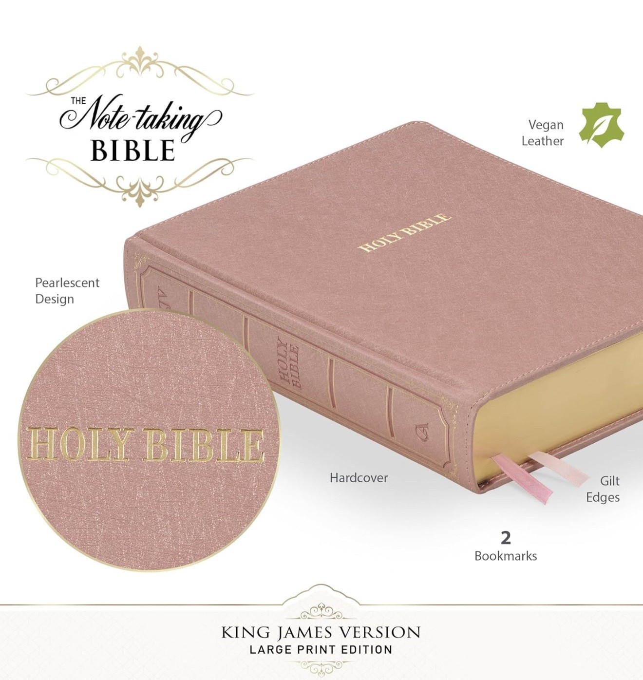 Large print Bible. NKJ. Easy to read. Shop my link below. Great to gift the word of God this Xmas  

#LTKGiftGuide #LTKSaleAlert #LTKCyberWeek