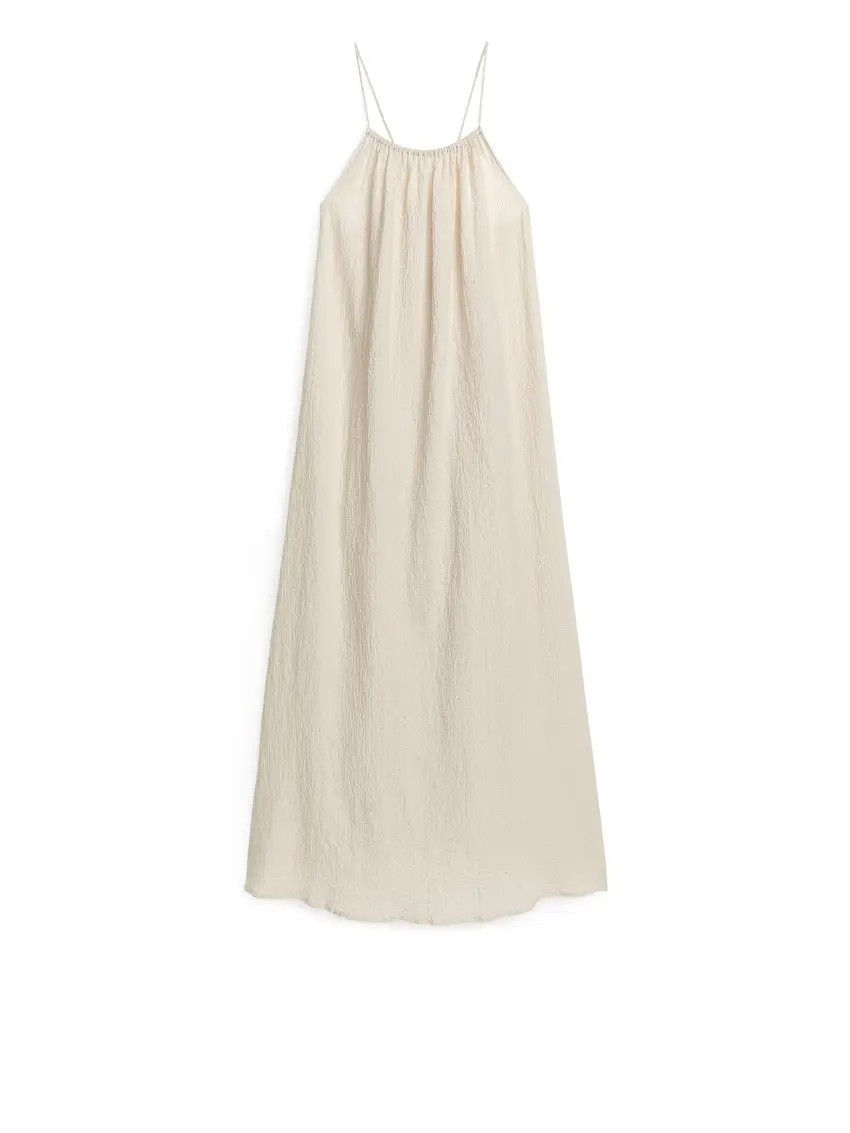Seersucker Maxi Dress | ARKET (US&UK)