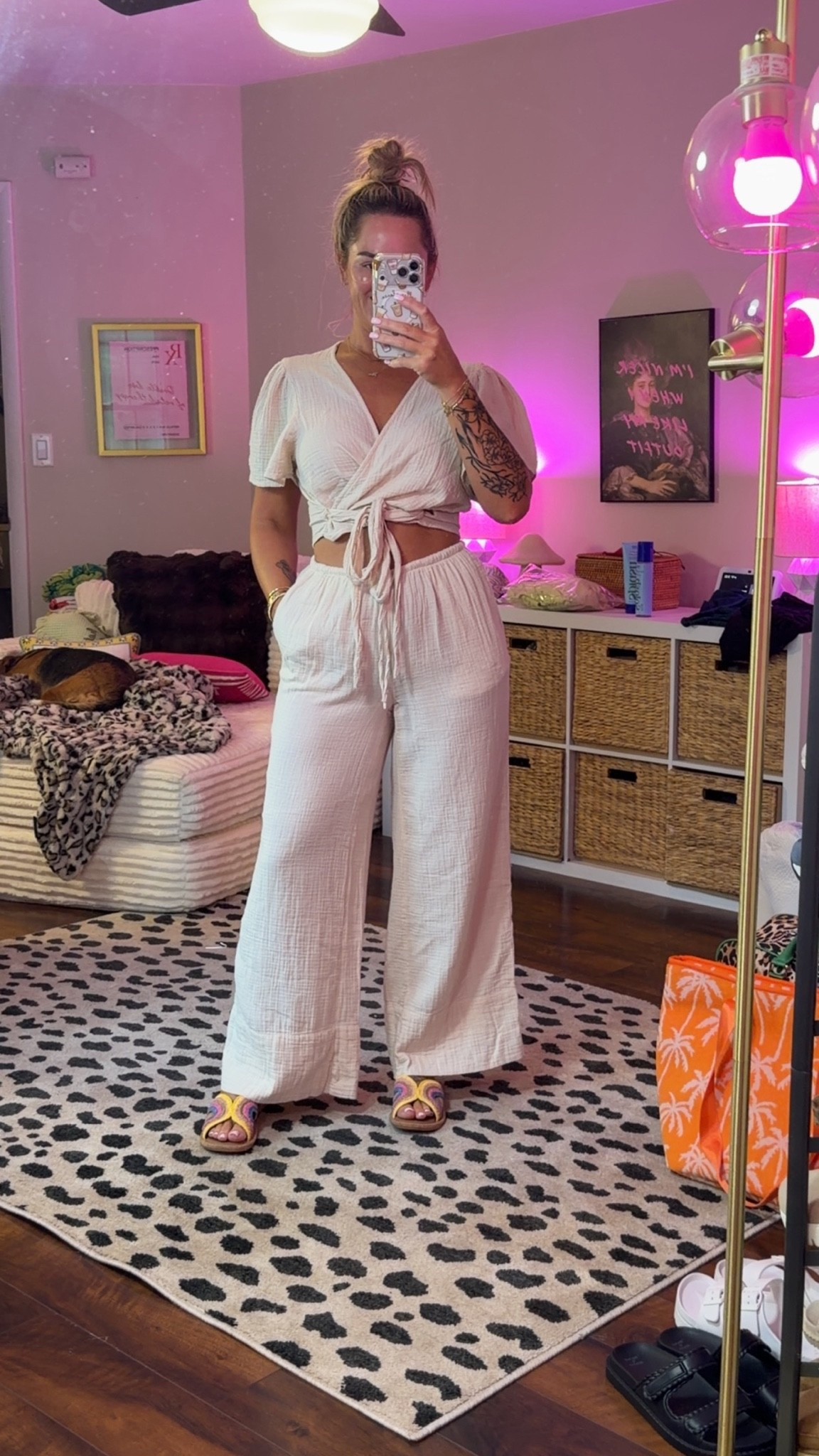 I’m in a medium in both 🤍