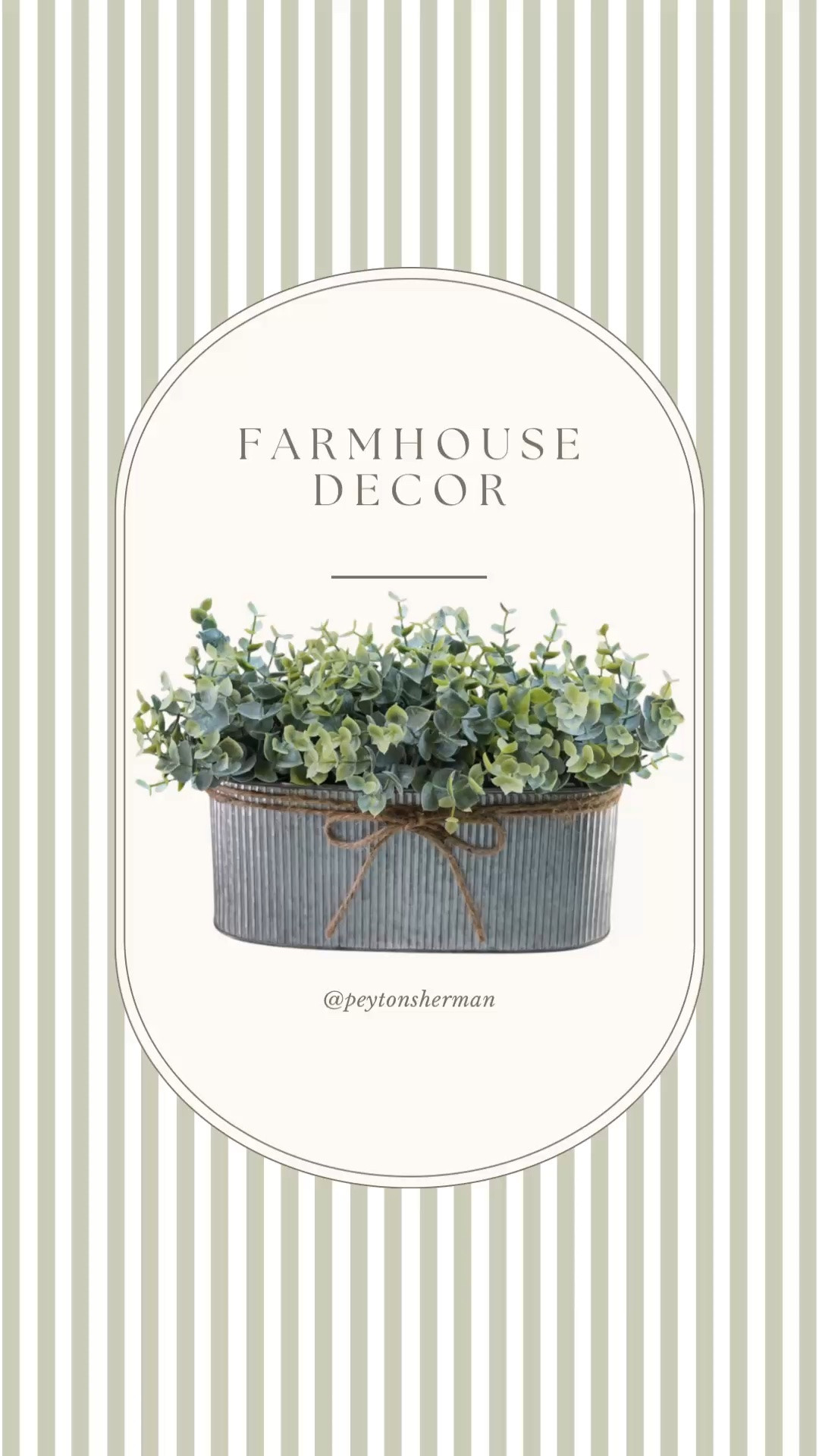One little decor piece can completely change the feel of a room. 🌿🤍

I’m convinced you can never have too much greenery, especially when it’s this cute and requires absolutely zero maintenance. The perfect touch of farmhouse charm for a kitchen island, coffee table, or entryway. ✨

Would you put this in your kitchen or living room? 👇💕

#FarmhouseDecor #HomeDecor #HomeStyling #EucalyptusDecor #FauxPlants #FarmhouseStyle #CozyHome #AmazonHomeFinds #HomeInspo #KitchenDecor #LivingRoomDecor #HomeFavorites #DecorLover #LTKCreator #NeutralHome

#LTKdayinmylife #LTKHome #LTKmomlife