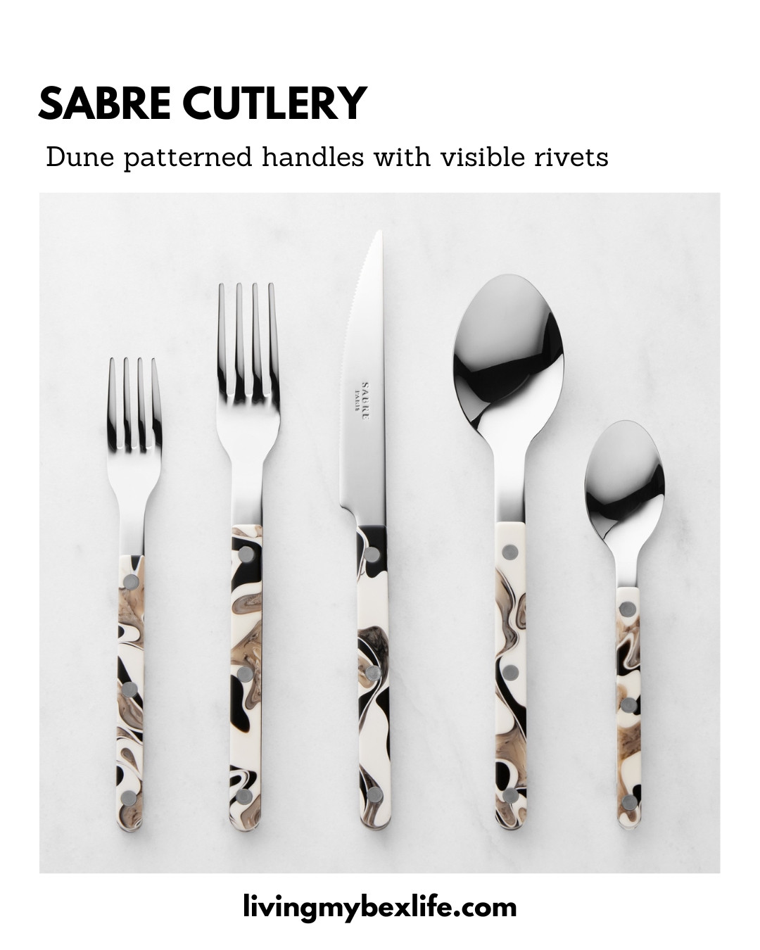 Sabre Paris Bistrot Flatware Set in Dune

Taking its inspiration from Parisian restaurants, this everyday cutlery is simple and modern. Made in France, the flatware with visible rivets adds instant ooh la la to both contemporary and traditional tables. Each piece is crafted of durable steel with an elevated, polished finish. 

 #LTKfoodie #LTKU #LTKHome