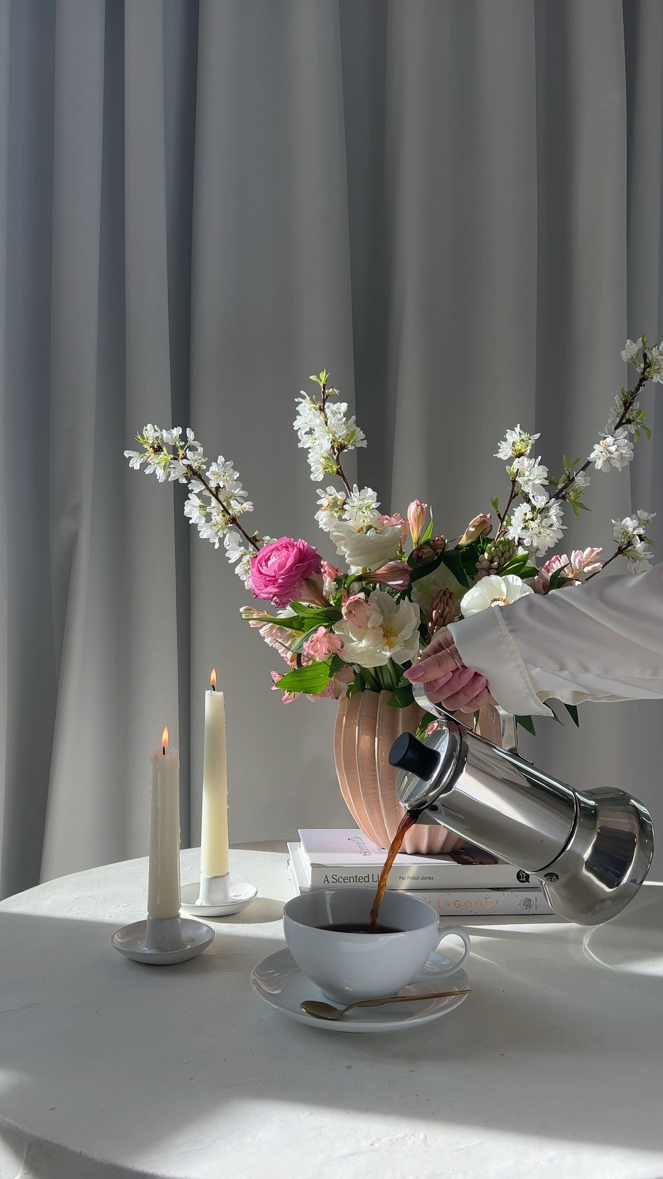 Glass ikebana vase curated on LTK
