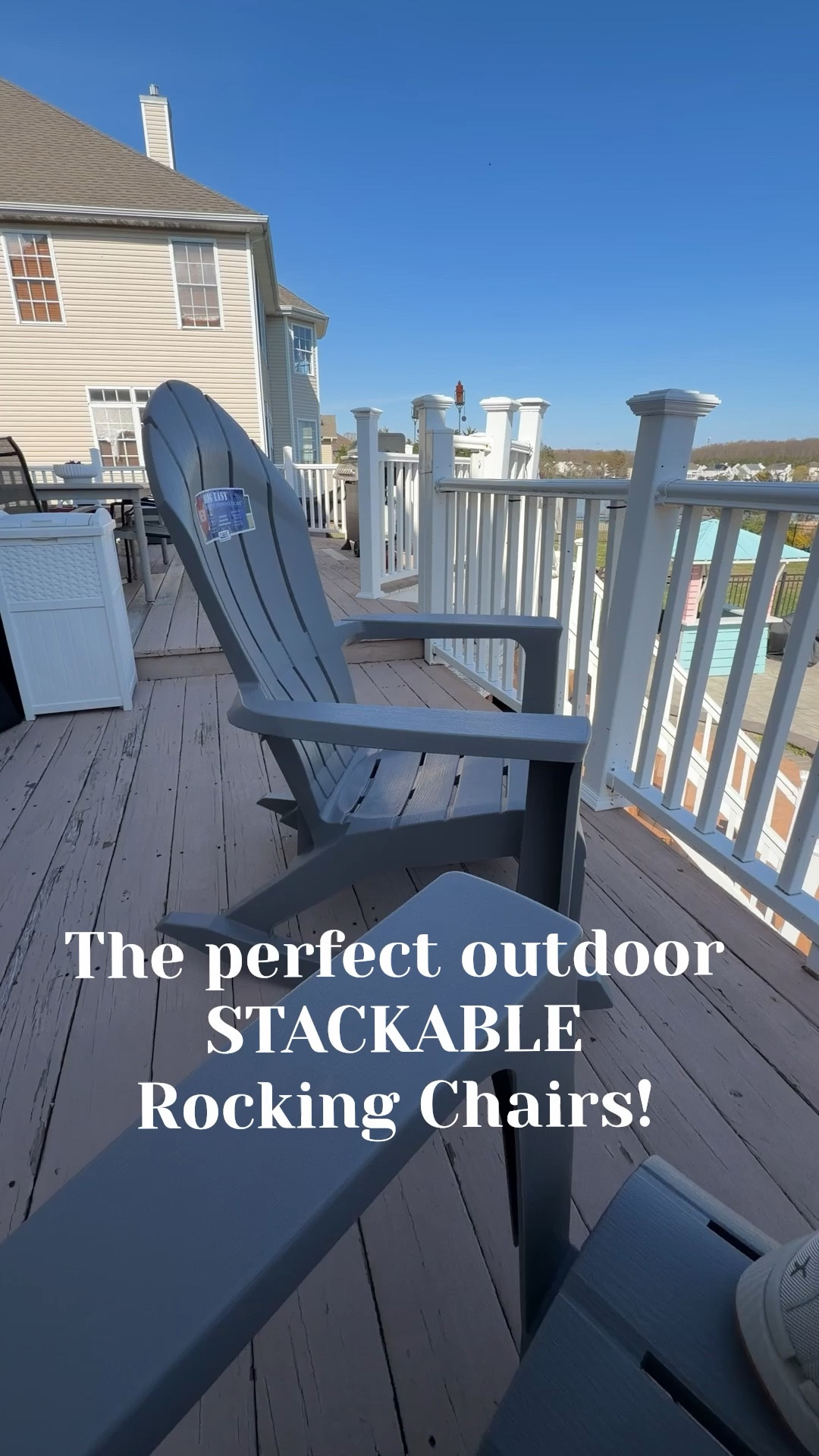 Stackable Rocking Chairs! 