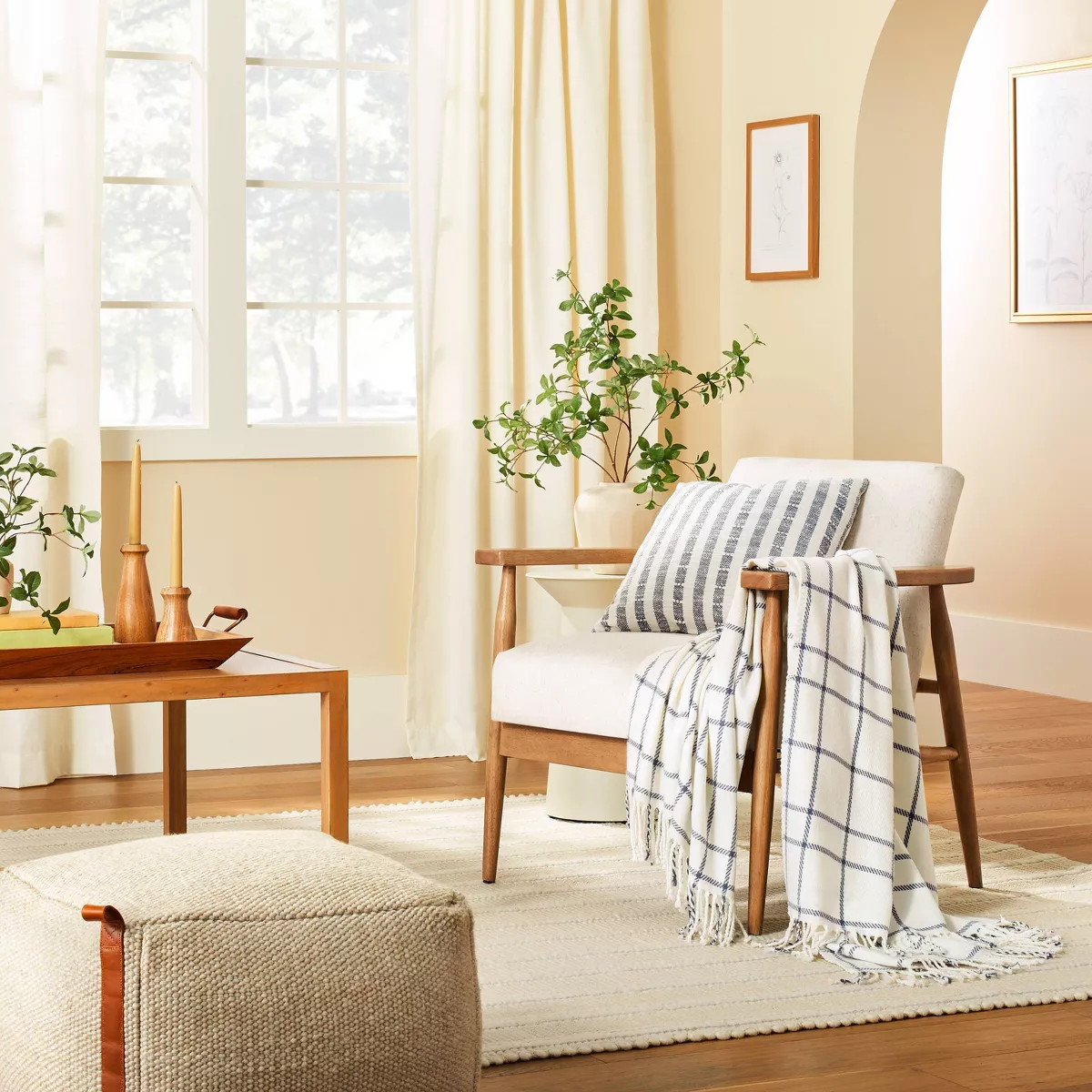 Faux Gypsophila Leaf Stem - Hearth & Hand™ with Magnolia | Target