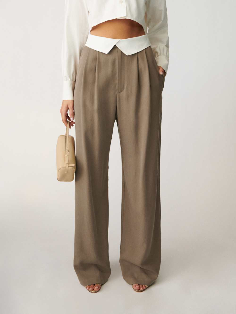 Petites Stevie Pant | Reformation (Global)