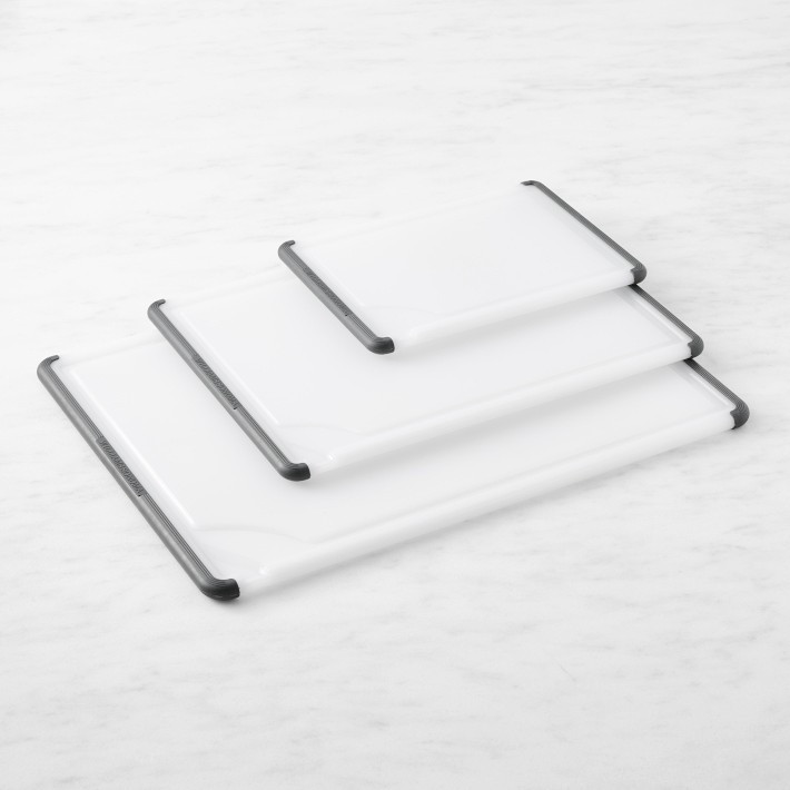 Williams Sonoma Synthetic Prep Cutting Board with Wells and Grippers, Set of 3 | Williams-Sonoma