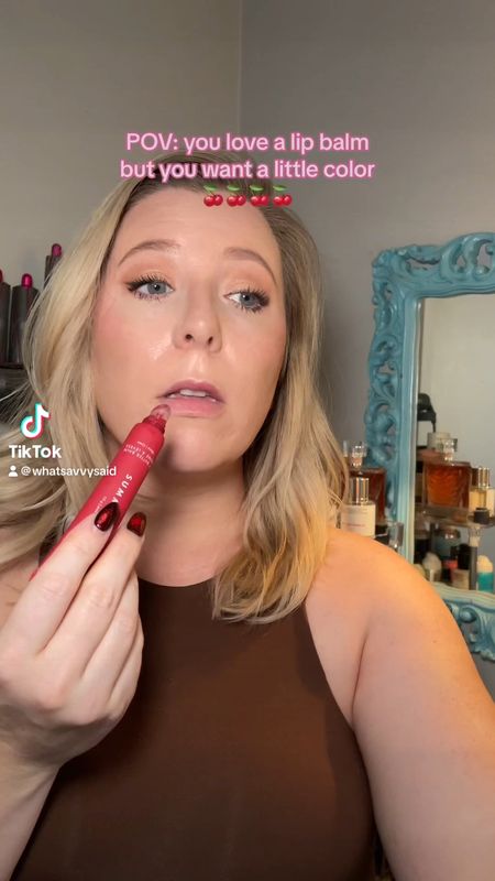 Summer Friday’s lip balm in cherry 

#LTKfindsunder50 #LTKVideo #LTKbeauty