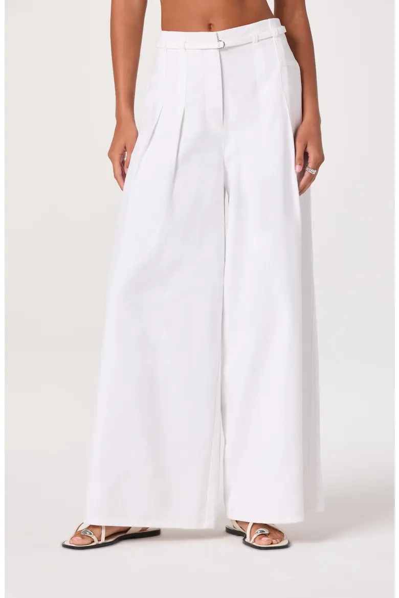 ASTR the Label Aiden Belted Wide Leg Pants (Women) | Nordstrom | Nordstrom