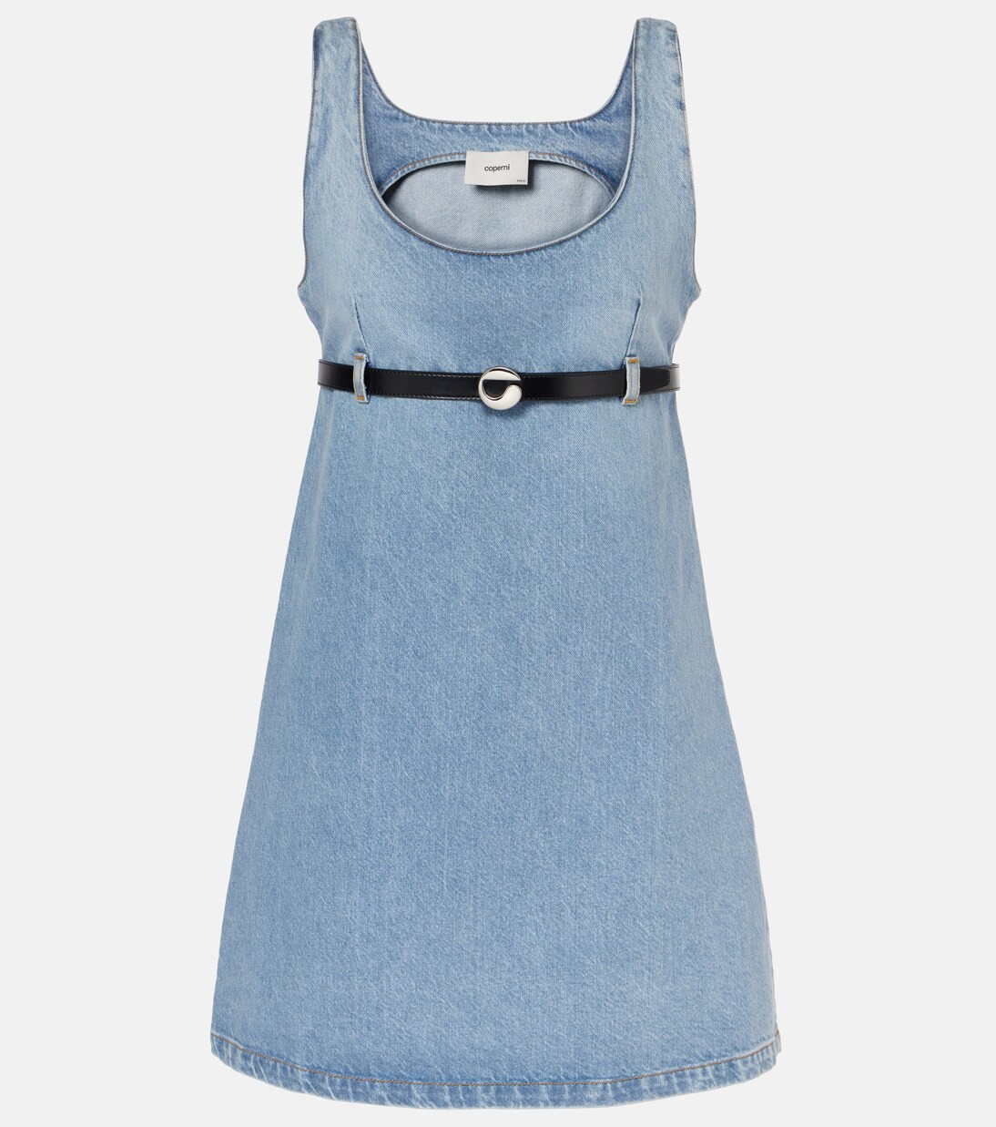 Belted denim minidress | Mytheresa (US/CA)