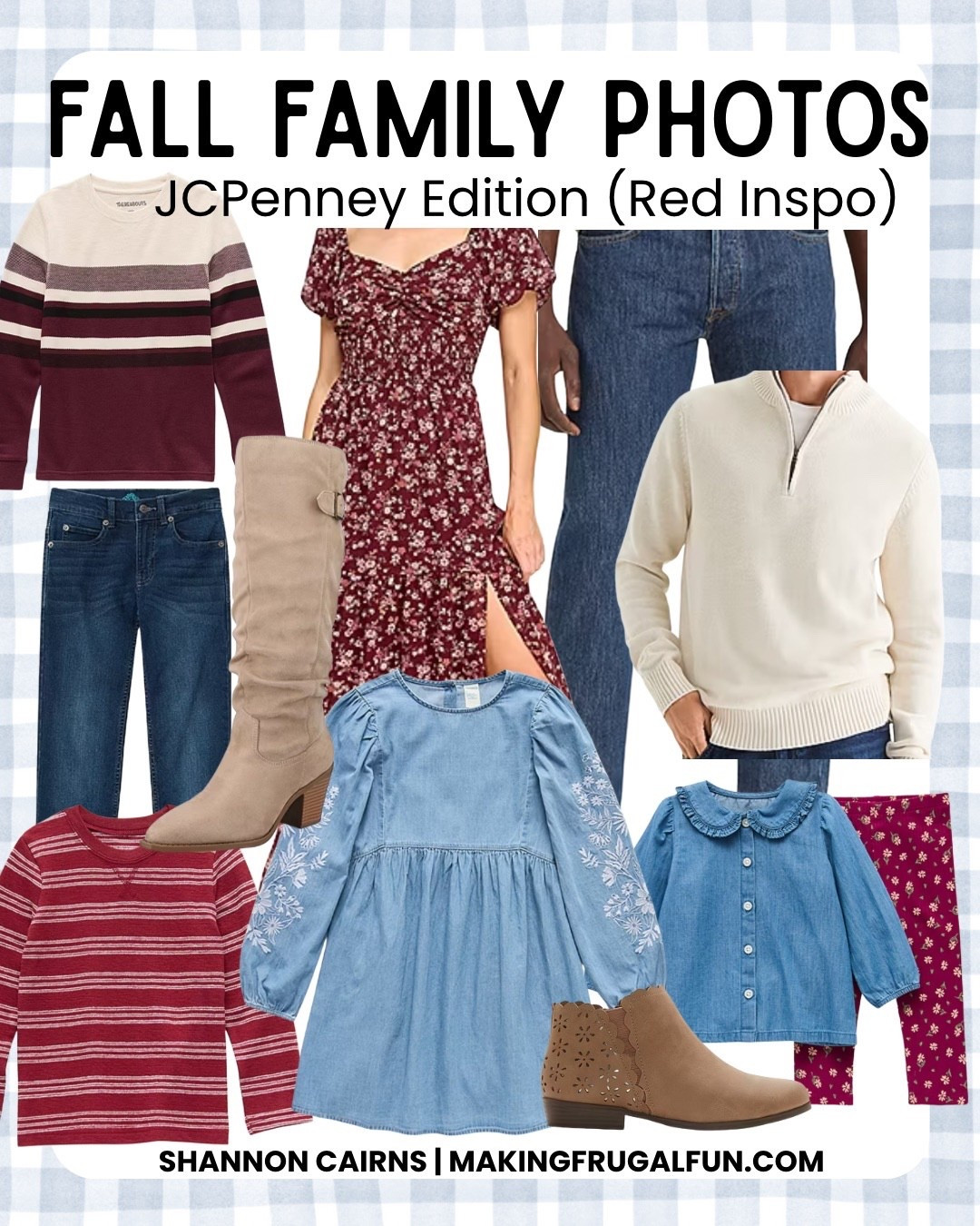 Fall family photo outfit planning inspiration and ideas.

Maroon Red Deep Red color scheme
Fall outfits
JCPenney Finds
Affordable fall outfits

#LTKFindsUnder50 #LTKFindsUnder100 #LTKStyleTip