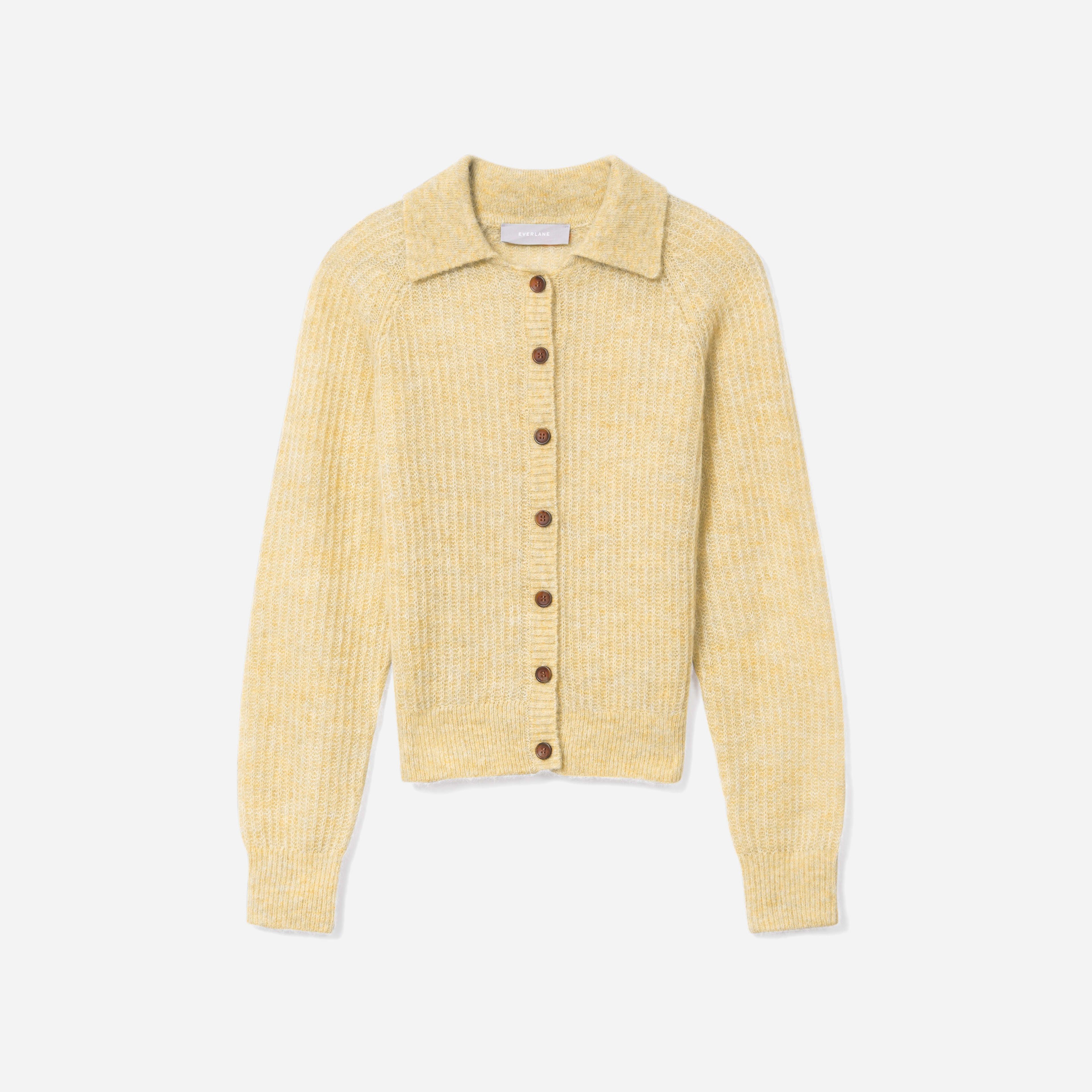 The Alpaca Collared Cardigan | Everlane