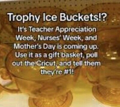 Gold Trophy Ice Bucket by Count  Liquidating INVENTORY 4 SPACE | eBay US