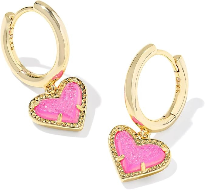 Kendra Scott Ari Heart Huggie Earrings for Women, Fashion Jewelry | Amazon (US)