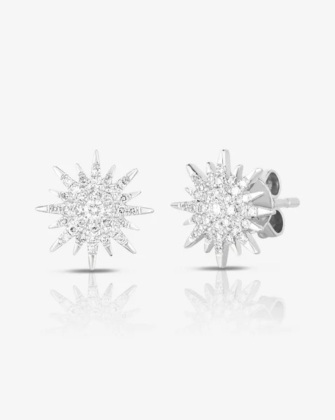 Starburst Diamond Studs | Ring Concierge