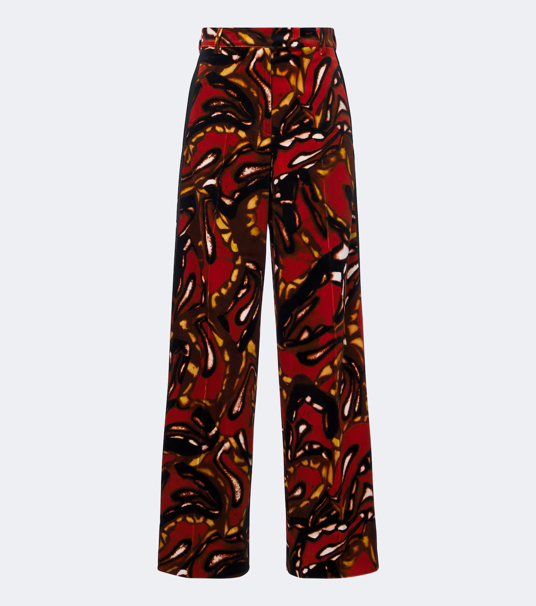 Printed cotton-blend wide-leg pants | Mytheresa (US/CA)