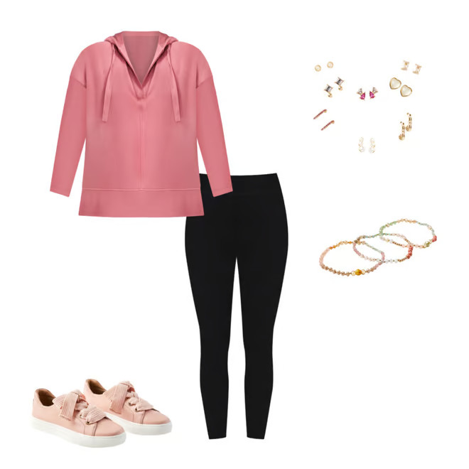 Lou & Grey Signaturesoft V-Neck Tunic Hoodie | LOFT