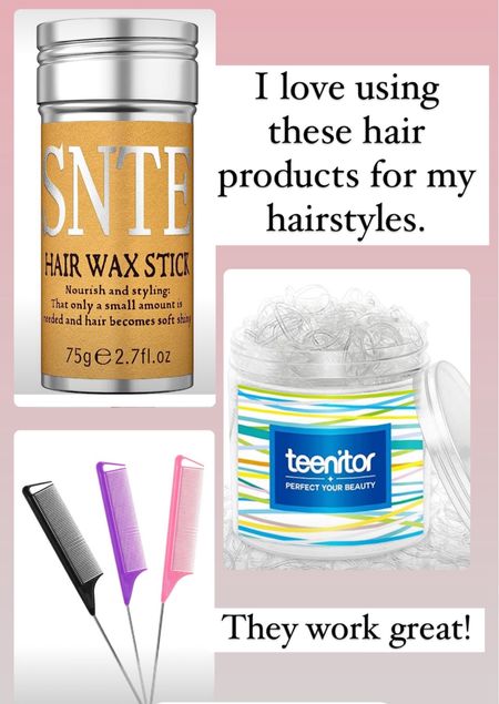 Best best hair products for hairstyles. Always make sure you have a hair wax stick on hand! 

#LTKBeauty