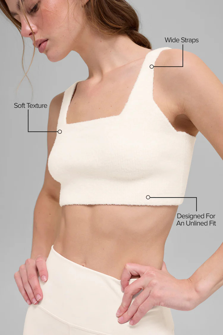 Snuggle Up Sweater Bra | Alo Yoga (US)