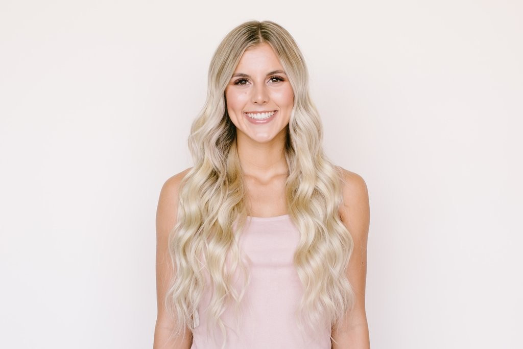Beige Blonde 21" Classic | Barefoot Blonde Hair