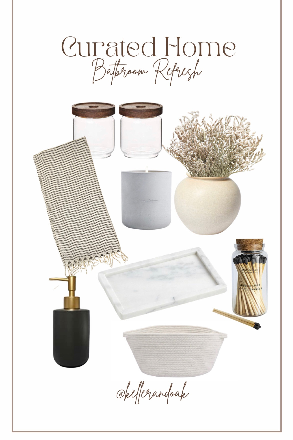 Bathroom refresh, bathroom decor, interior styling, interior decor, spring refresh, baskets, marble, soap dispensers, towels, candles, neutral home decor 


#kellerandoak #bathroomdesign #bathroomrefresh #targethome #amazonhome #afloral #ltkhome 
