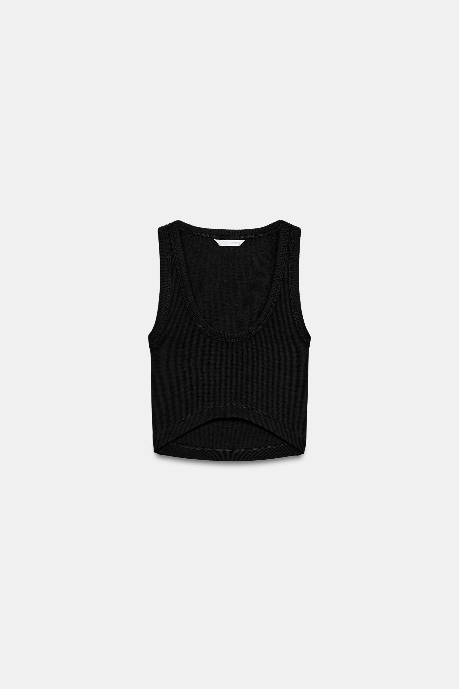 RIB CROP TOP | Zara US