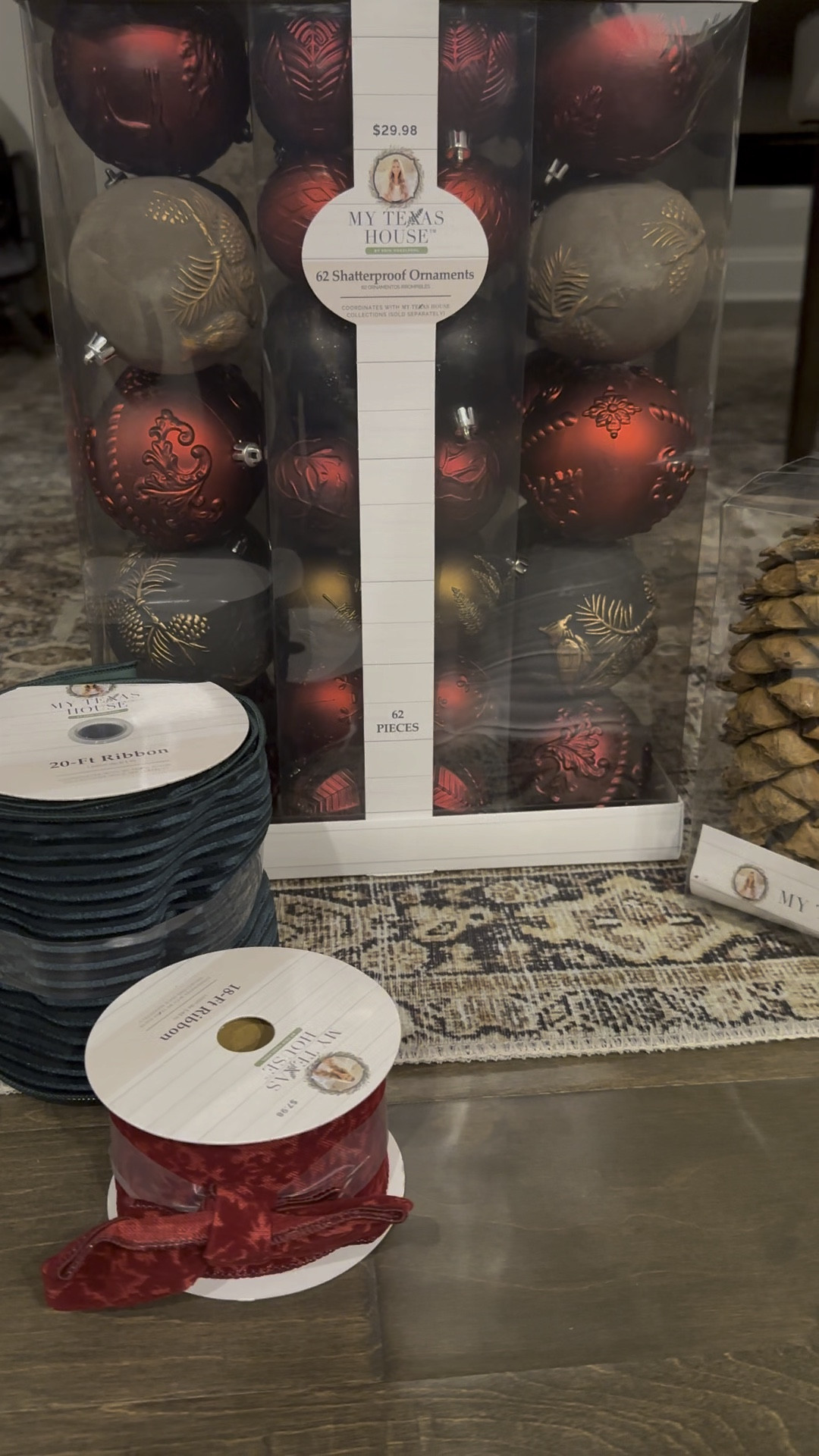 Loving my new decorations for our tree! ❤️

#christmasdecor #christmasdecorations #treedecorations #christmastree #mytexashouse 

#LTKSeasonal #LTKHoliday #LTKVideo